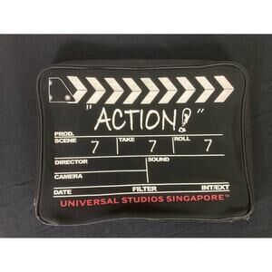 Universal Studios Singapore‎ Movie Clapboard Laptop Sleeve Padded Black